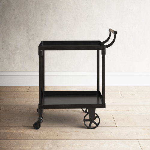 Birch Lane™ Pirrie Metal Bar Cart Wayfair